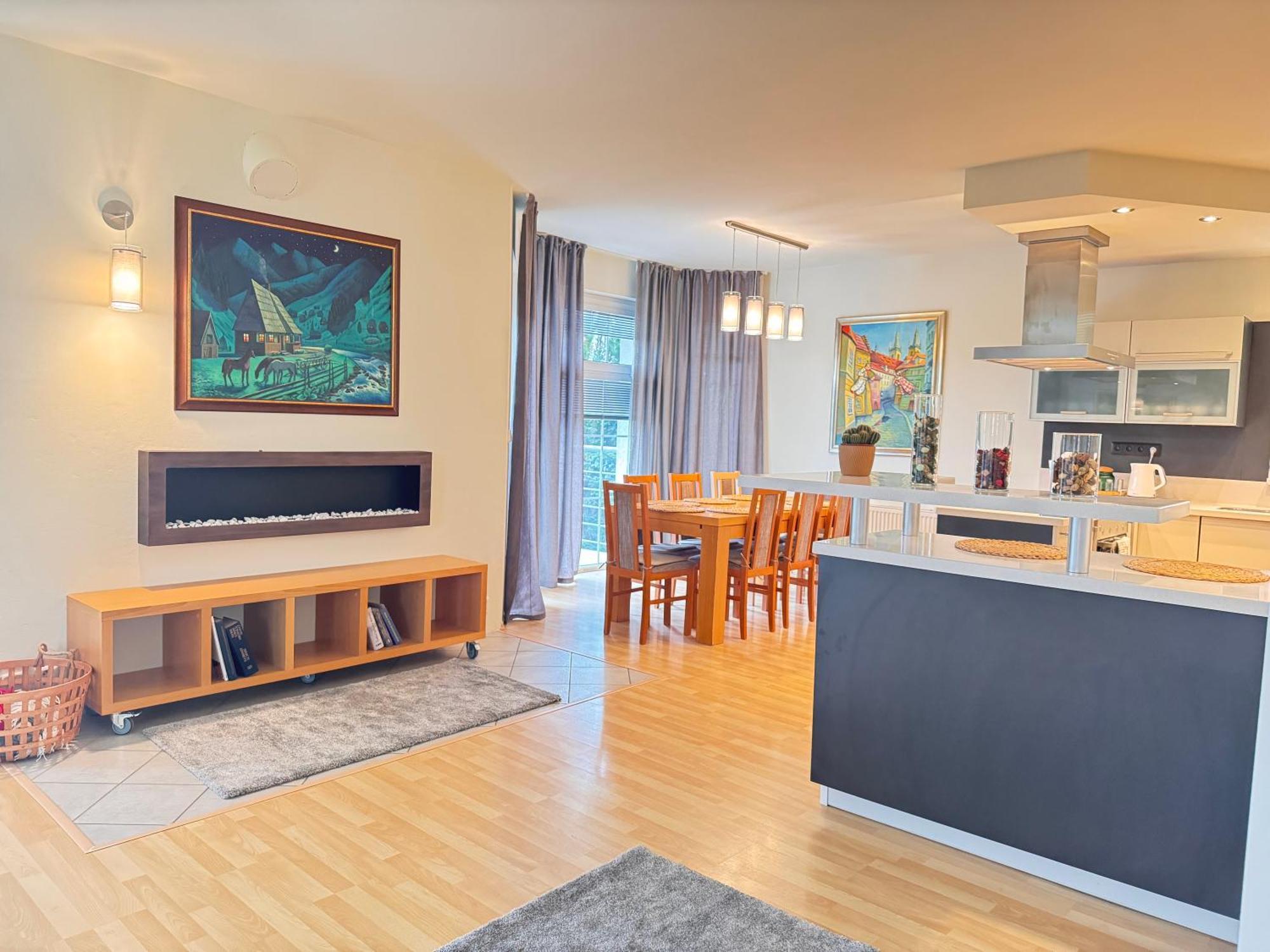 Diamondvilla, 4 Bedroom Apartment, Garden & Spa Praga Zewnętrze zdjęcie